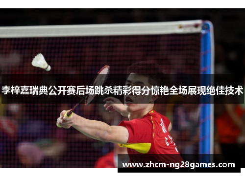 李梓嘉瑞典公开赛后场跳杀精彩得分惊艳全场展现绝佳技术